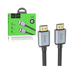 Hoco US03 2.0 4k HD HDMI Cable for Computer 1m Black Hoco US03 2.0 4k HD HDMI Cable for Computer 1m Black